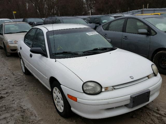 1B3ES47C2WD513583 - 1998 DODGE NEON HIGHL WHITE photo 1