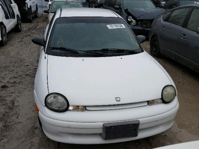 1B3ES47C2WD513583 - 1998 DODGE NEON HIGHL WHITE photo 9