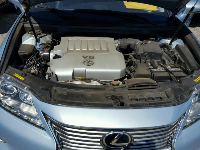 JTHBK1GG8D2034899 - 2013 LEXUS ES 350 BLUE photo 7