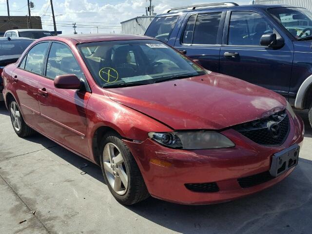 1YVFP80D035M25078 - 2003 MAZDA 6 S RED photo 1