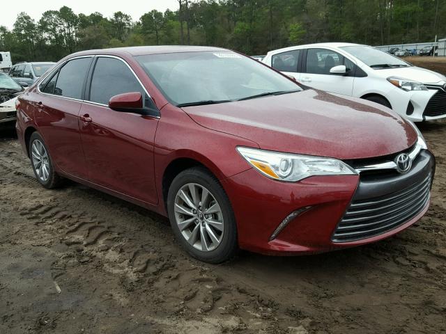 4T1BF1FK6FU950415 - 2015 TOYOTA CAMRY LE RED photo 1