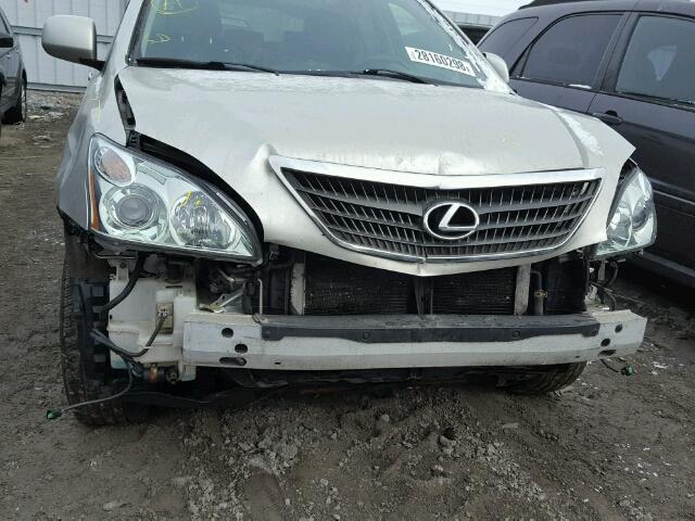 JTJHW31U960044752 - 2006 LEXUS RX 400 GRAY photo 9