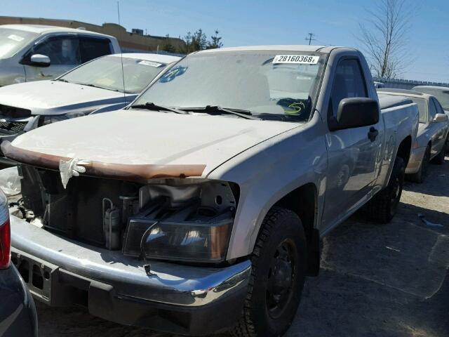 1GCCS148768322562 - 2006 CHEVROLET COLORADO BEIGE photo 2