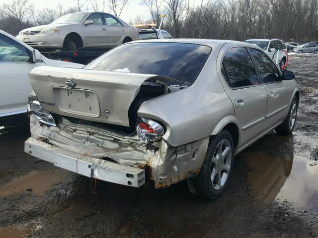 JN1CA31D6YT500335 - 2000 NISSAN MAXIMA GLE SILVER photo 4