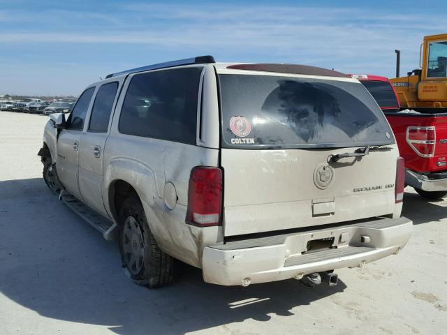 3GYFK66N73G301515 - 2003 CADILLAC ESCALADE E WHITE photo 3