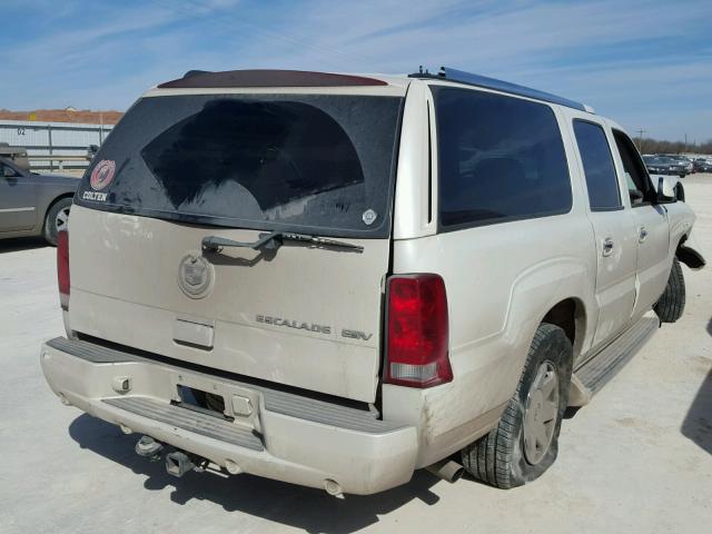 3GYFK66N73G301515 - 2003 CADILLAC ESCALADE E WHITE photo 4