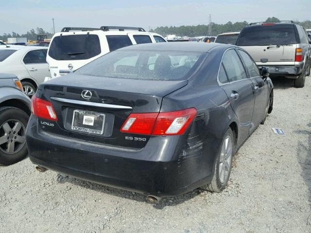 JTHBJ46G882167271 - 2008 LEXUS ES 350 BLACK photo 4