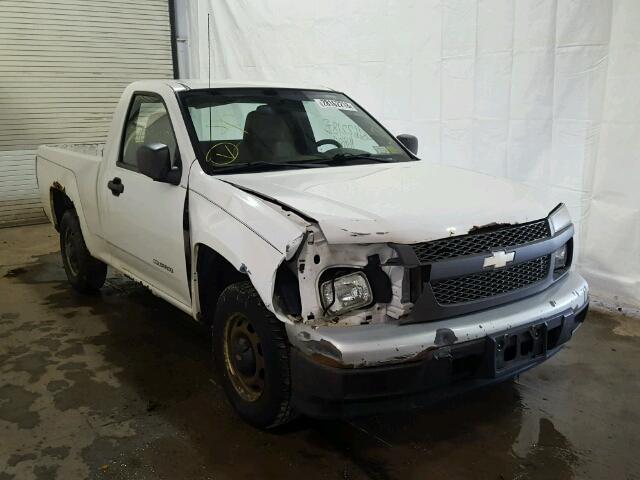 1GCCS148248170283 - 2004 CHEVROLET COLORADO WHITE photo 1