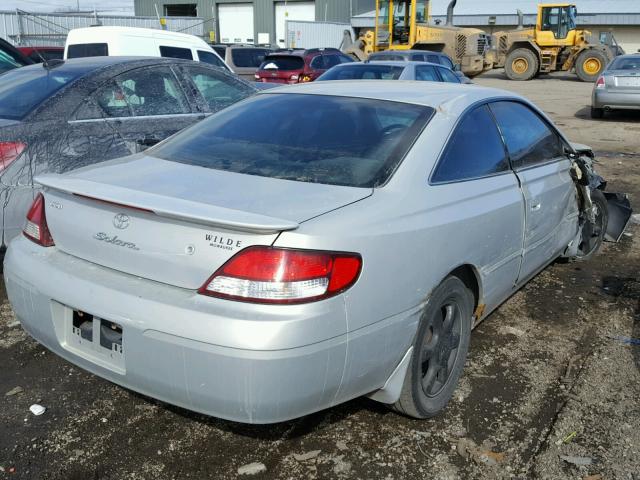 2T1CF22P6YC338165 - 2000 TOYOTA CAMRY SOLA SILVER photo 4