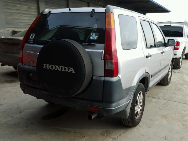 JHLRD78884C030739 - 2004 HONDA CR-V EX SILVER photo 4