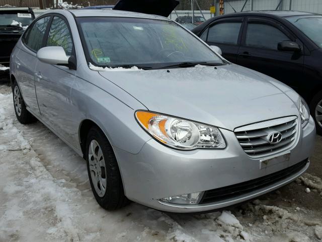 KMHDU4AD2AU189495 - 2010 HYUNDAI ELANTRA BL SILVER photo 1