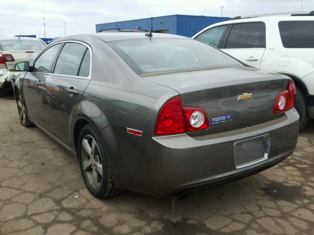 1G1ZC5E15BF196930 - 2011 CHEVROLET MALIBU 1LT BROWN photo 3