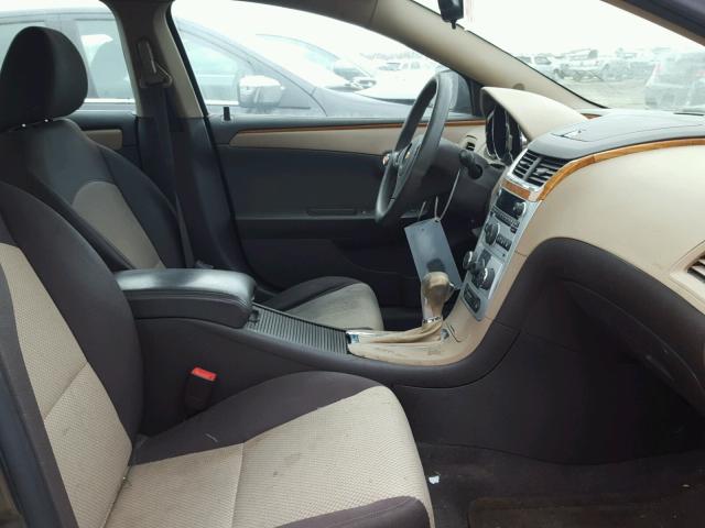 1G1ZC5E15BF196930 - 2011 CHEVROLET MALIBU 1LT BROWN photo 5