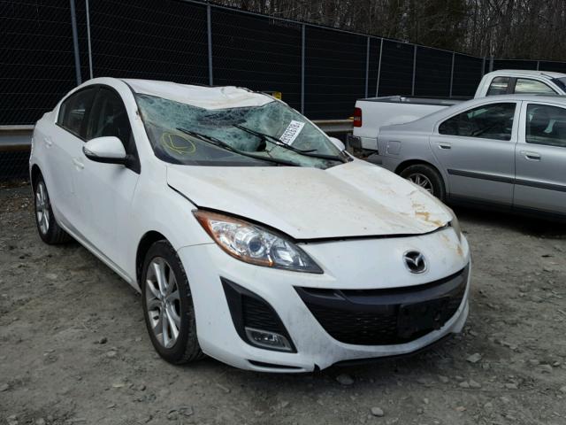 JM1BL1S6XA1227781 - 2010 MAZDA 3 S WHITE photo 1