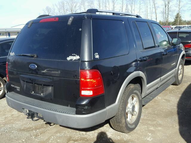 1FMZU73E82ZA70822 - 2002 FORD EXPLORER X BLACK photo 4