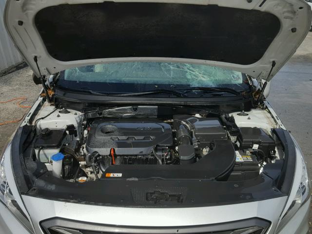 5NPE34AF1FH080296 - 2015 HYUNDAI SONATA SPO SILVER photo 7