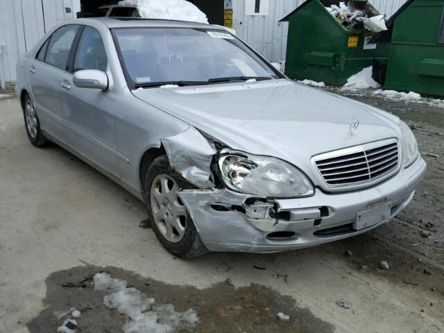 WDBNG70J51A166902 - 2001 MERCEDES-BENZ S 430 SILVER photo 1