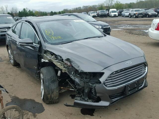 3FA6P0SU9FR201884 - 2015 FORD FUSION TIT GRAY photo 1