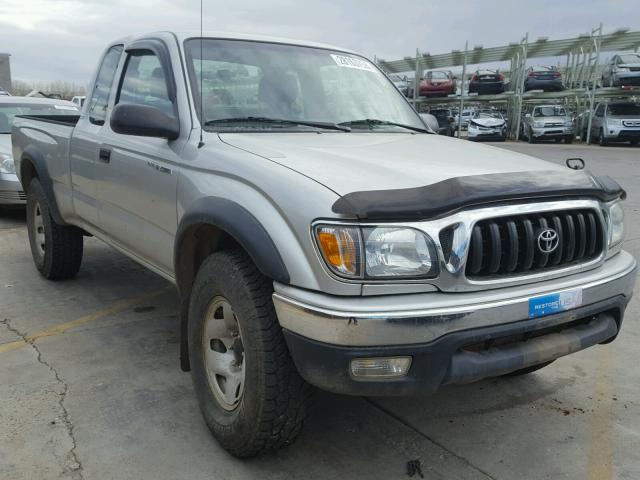 5TEWN72N84Z421077 - 2004 TOYOTA TACOMA XTR SILVER photo 1