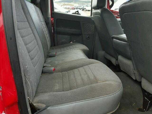 3D7KS28A88G195662 - 2008 DODGE RAM 2500 S RED photo 6
