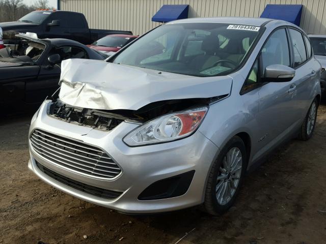 1FADP5AU3EL507711 - 2014 FORD C-MAX SE SILVER photo 2