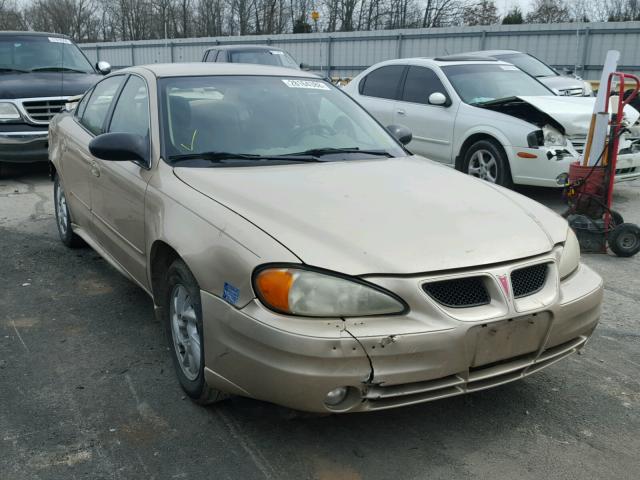 1G2NF52E44M550282 - 2004 PONTIAC GRAND AM S 金色 照片 1