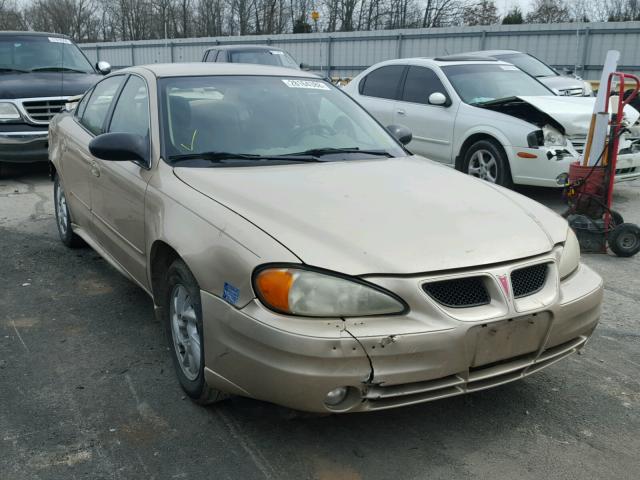 1G2NF52E44M550282 - 2004 PONTIAC GRAND AM S GOLD photo 1