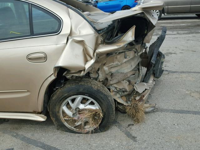 1G2NF52E44M550282 - 2004 PONTIAC GRAND AM S 金色 照片 10