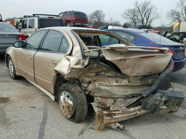 1G2NF52E44M550282 - 2004 PONTIAC GRAND AM S GOLD photo 3