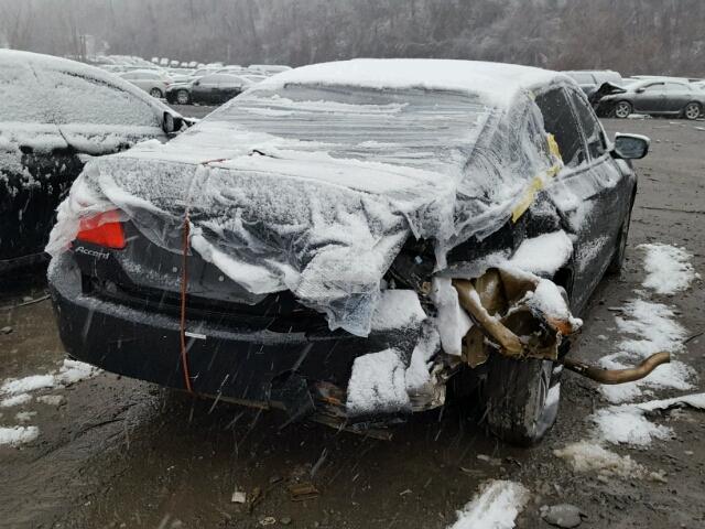 1HGCR2F35FA039476 - 2015 HONDA ACCORD LX BLACK photo 4