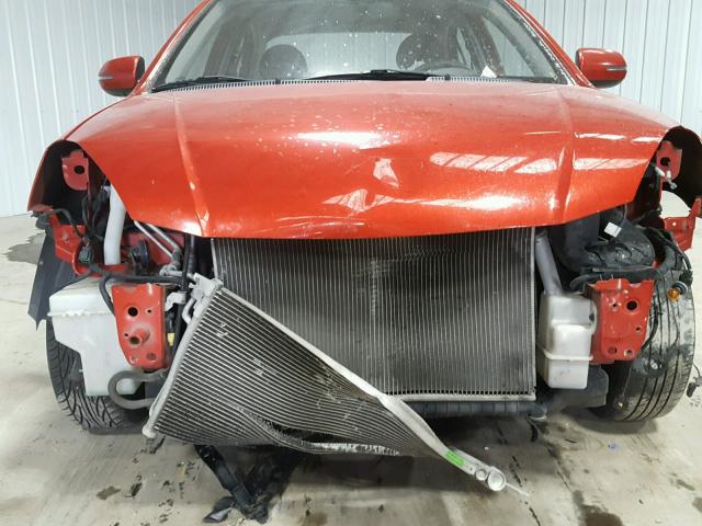 KNADH4A38A6684396 - 2010 KIA RIO LX Կարմիր լուսանկար 9