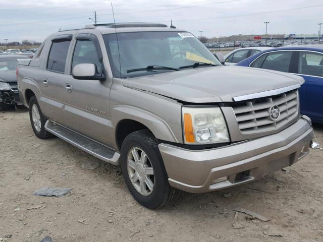 3GYEK63N62G324900 - 2002 CADILLAC ESCALADE E TAN photo 1