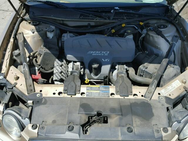 2G4WC532051221018 - 2005 BUICK LACROSSE C GOLD photo 7