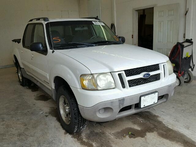 1FMZU67E62UC75542 - 2002 FORD EXPLORER S WHITE photo 1