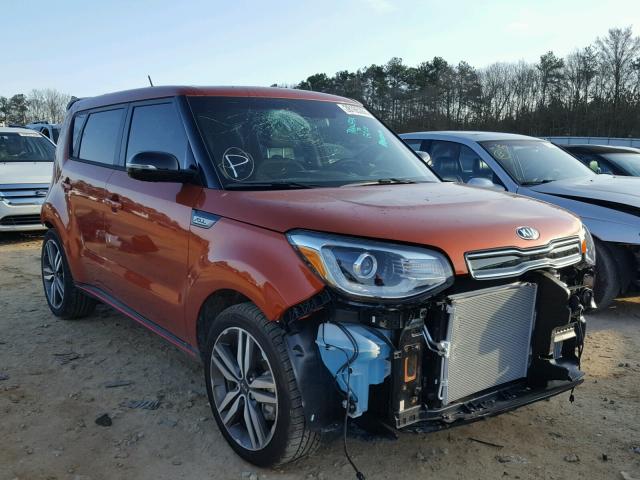 KNDJX3AAXJ7555099 - 2018 KIA SOUL ! ORANGE photo 1