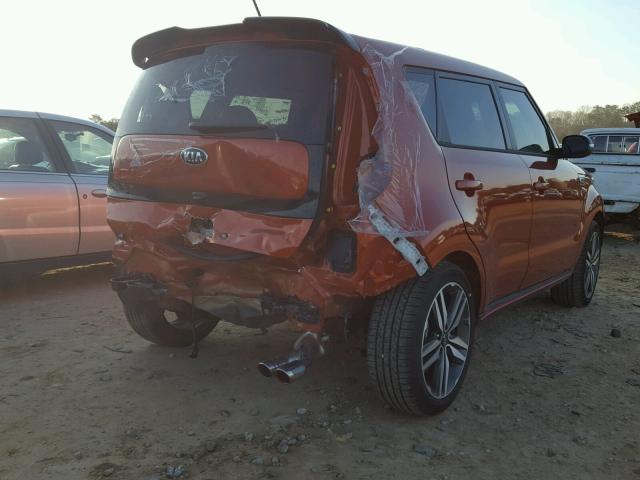 KNDJX3AAXJ7555099 - 2018 KIA SOUL ! ORANGE photo 4