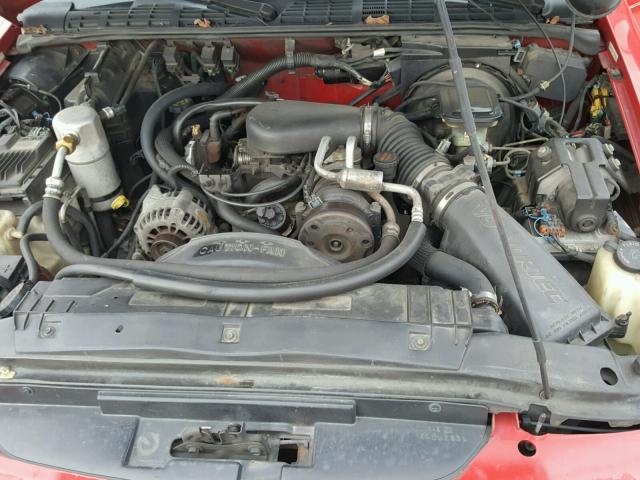 1GKDT13W2V2526354 - 1997 GMC JIMMY RED photo 7