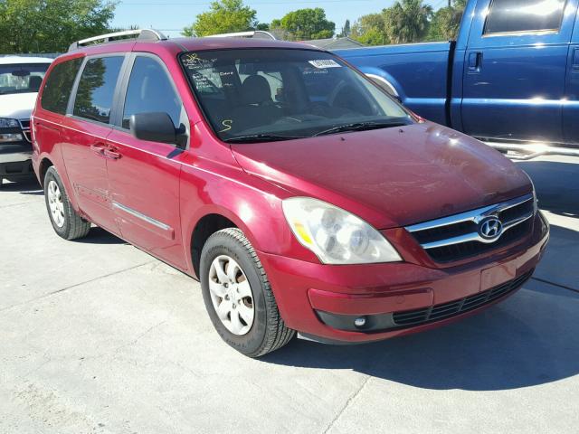 KNDMC233576026594 - 2007 HYUNDAI ENTOURAGE RED photo 1