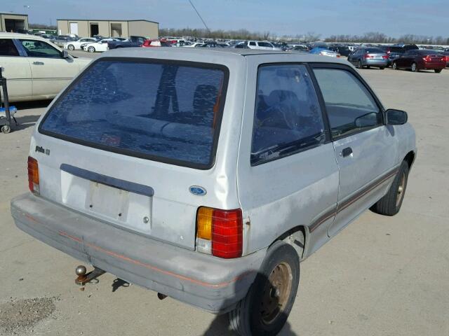 KNJBT07K1J6126340 - 1988 FORD FESTIVA LX GRAY photo 4