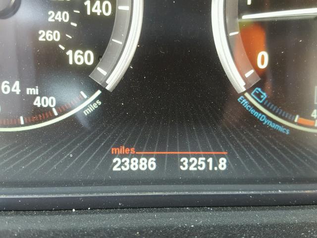 WBAXA5C53ED690310 - 2014 BMW 535 D SILVER photo 8