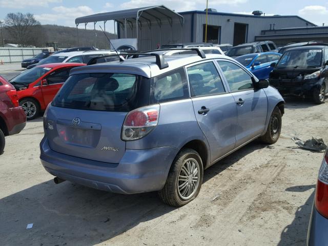 2T1KR32E88C704683 - 2008 TOYOTA COROLLA MA BLUE photo 4