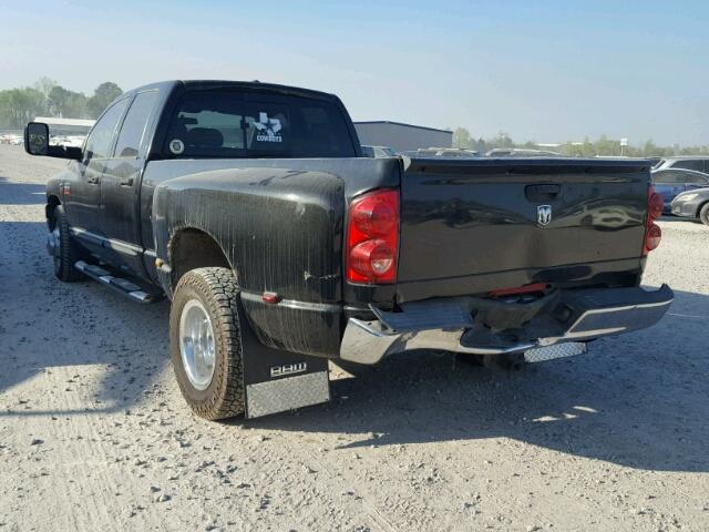 3D7ML48C57G737852 - 2007 DODGE RAM 3500 S BLACK photo 3