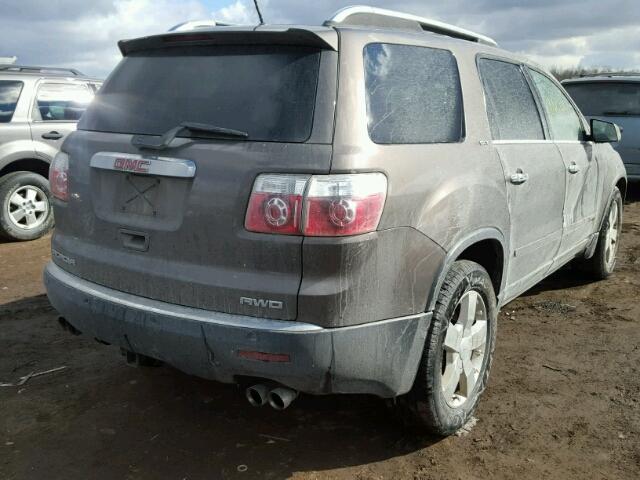 1GKEV23768J161510 - 2008 GMC ACADIA SLT ყავისფერი ფოტო 4