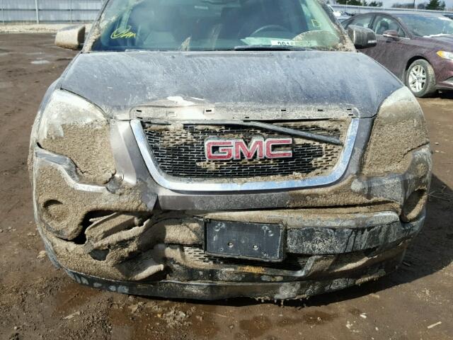 1GKEV23768J161510 - 2008 GMC ACADIA SLT ყავისფერი ფოტო 9