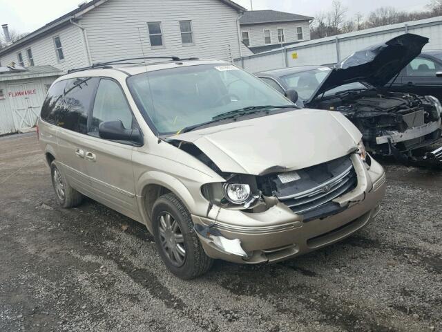 2A4GP64L37R302524 - 2007 CHRYSLER TOWN & COU BEIGE photo 1