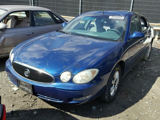 2G4WC532251288378 - 2005 BUICK LACROSSE C BLUE photo 2