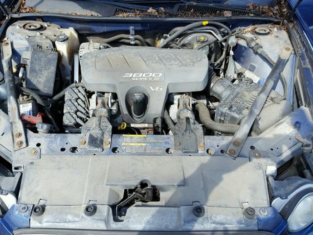 2G4WC532251288378 - 2005 BUICK LACROSSE C BLUE photo 7