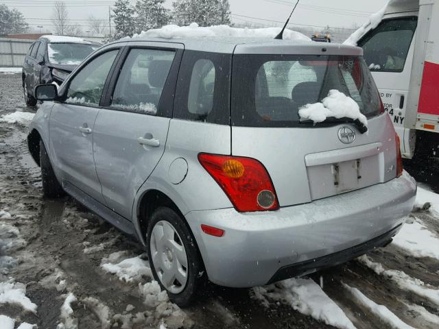 JTKKT624950116476 - 2005 TOYOTA SCION XA ვერცხლისფერი ფოტო 3
