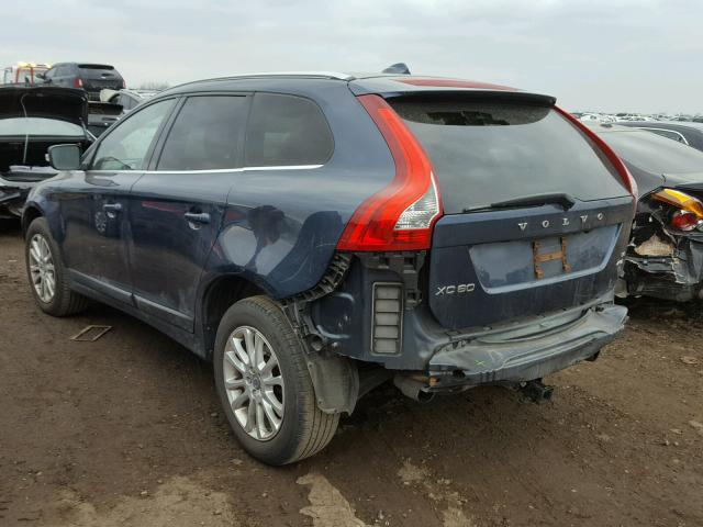 YV4992DZ6A2067786 - 2010 VOLVO XC60 T6 BLUE photo 3