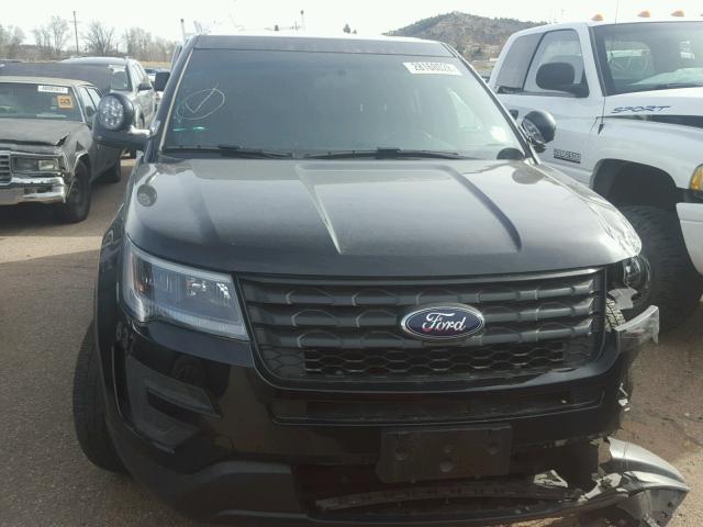 1FM5K8AR4HGA63712 - 2017 FORD EXPLORER P BLACK photo 9